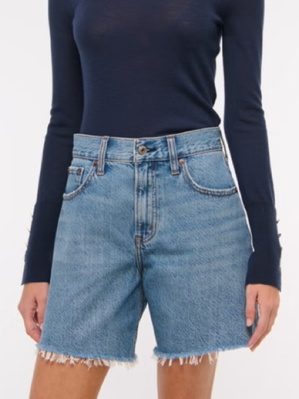 NWT Abercrombie The Loose Short High Rise Size 29